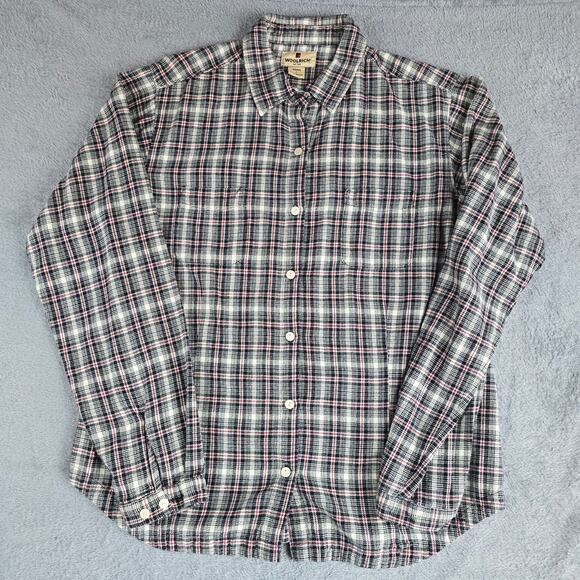 Woolrich Womens‎ Flannel Shirt Large - Picture 1 of 13